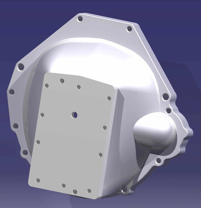 Bell Housing download free 3D model by Mark Boro Cad Crowd