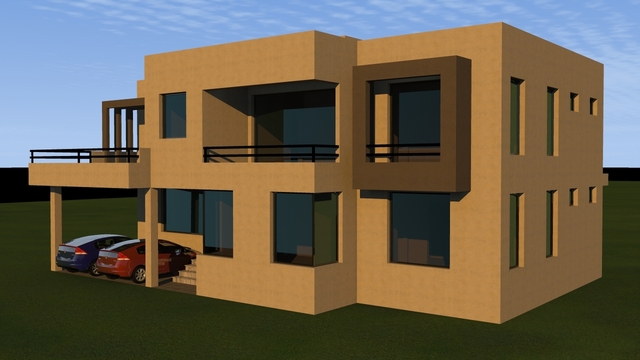 3d Render Of A House Download Free 3d Model By Niamat Karim Cad Crowd