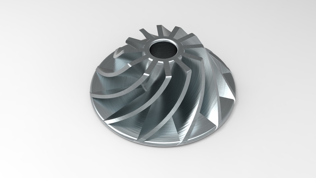 Impeller - download free 3D model by Charlied - Cad Crowd