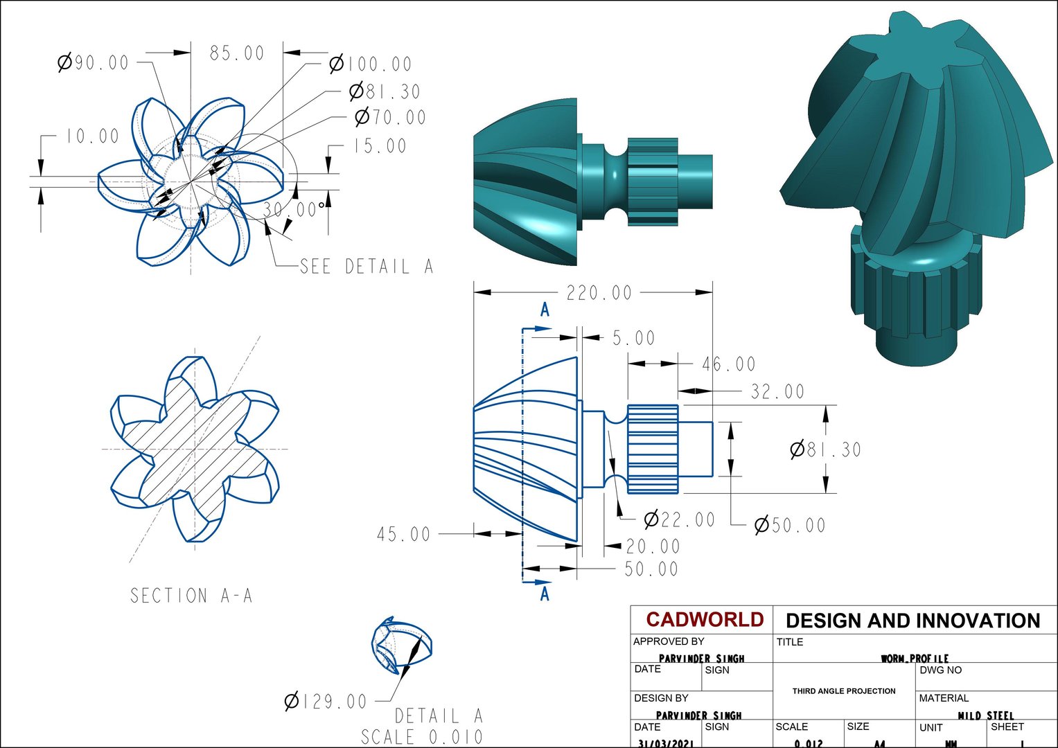 Modeling Complex 3D Shapes with the Solid Tools