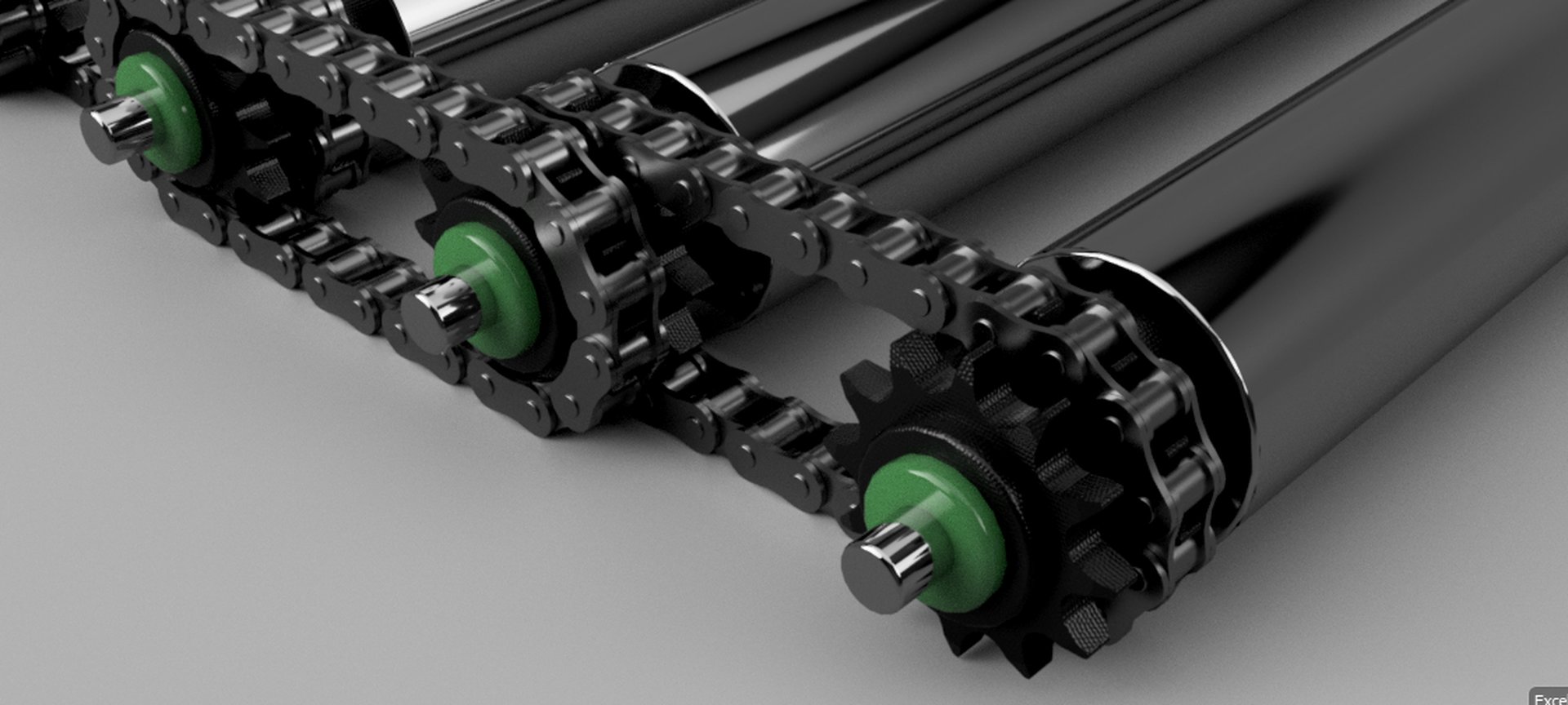Power Roller Conveyor