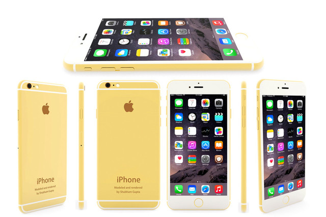 Apple Iphone Gold Download Free 3d Model By Sg Graphics Cad Crowd