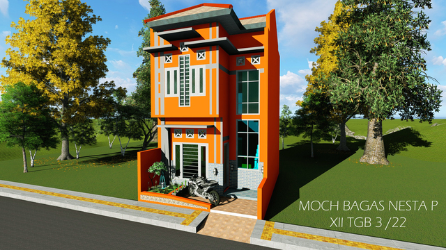 3D Desain of MochBagas - download free 3D model by ...