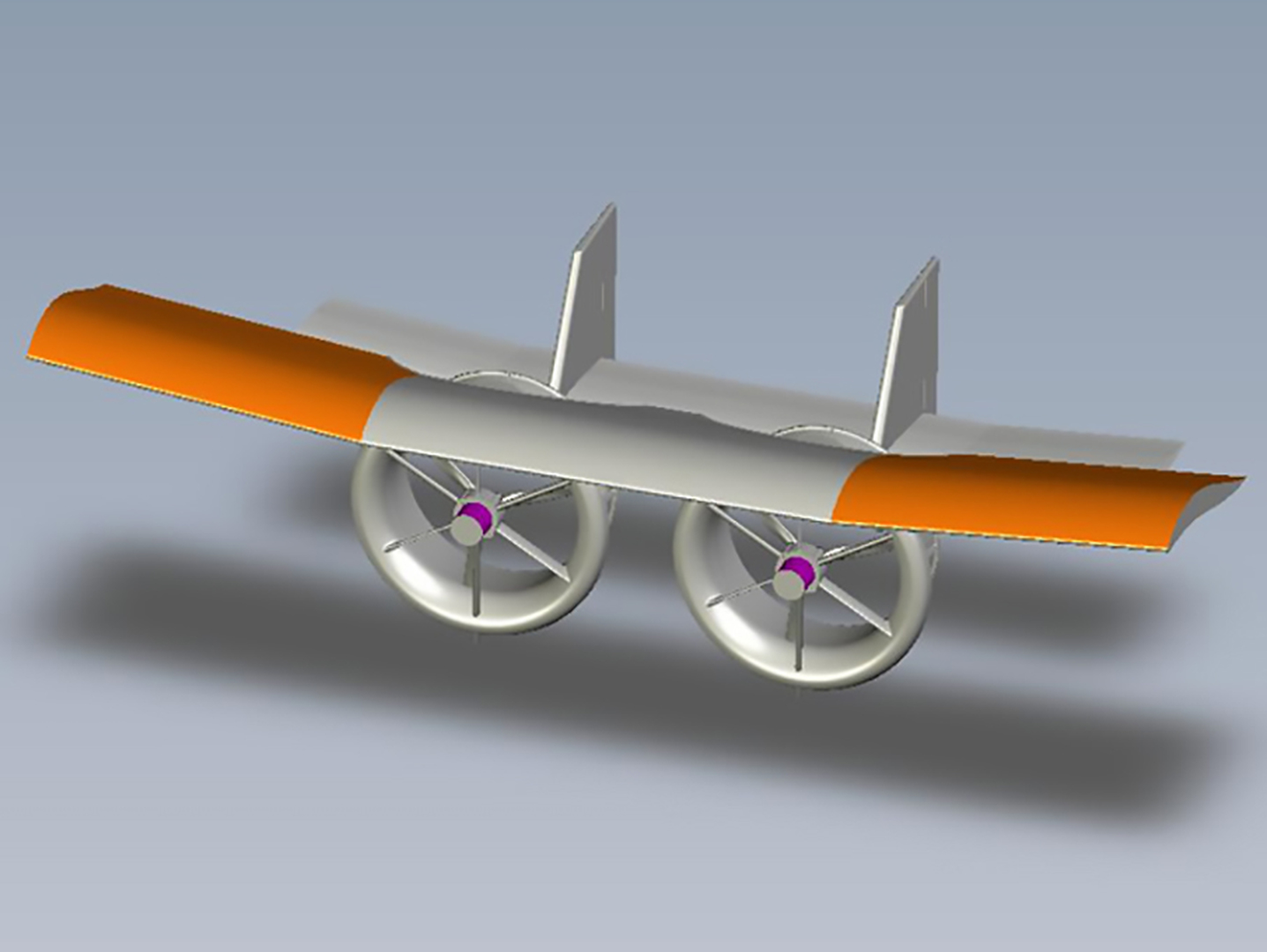 Composite electric UAV aircraft project