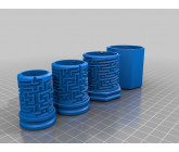 Russian Doll 3D Cylinder Maze