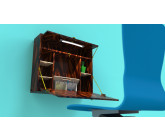 Wall-mounted Desk Redesign and Upgrade!