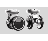 Non-Plastic Ultra-Durable Suspension Caster for Luggage