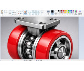 AEROROLL™ DualCore Luggage Wheel