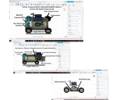 Compact Electric Wheelchair Platform Vehicle