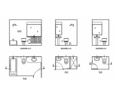 Residential Bathroom Drafting & 3D Visualization 