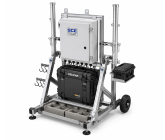 Modular Portable Field Equipment Stand – Foldable One-Person Deployment Concept