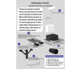 Portable Field Stand-Foldable, Modular, and Deployment-Ready