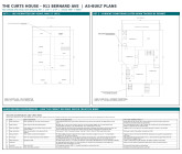 The Curts House, 911 Bernard Ave: As-Built Plans, 1953 Permitted vs. Current