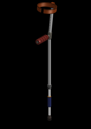 StrideAssist 2.0 – Medical Mobility Device CAD Design & Engineering Model