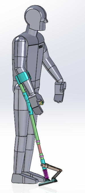 StrideAssist 2.0 – Medical Mobility Device CAD Design & Engineering Model