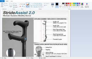 StrideAssist 2.0 – Medical Mobility Device CAD Design & Engineering Model