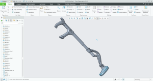 StrideAssist 2.0 – Medical Mobility Device CAD Design & Engineering Model