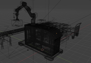 Exterior Redesign of an Industrial Palletizing Robot Cell