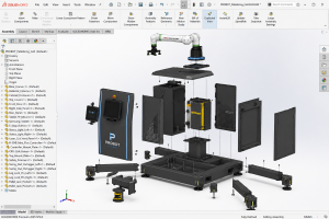 Exterior Redesign of an Industrial Palletizing Robot Cell