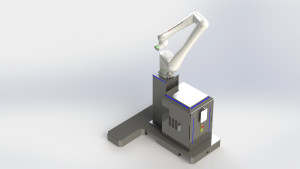 Exterior Redesign of an Industrial Palletizing Robot Cell