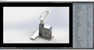 Exterior Redesign of an Industrial Palletizing Robot Cell