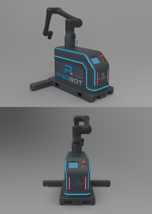Exterior Redesign of an Industrial Palletizing Robot Cell