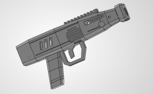 Laser Tag Sci-Fi Blaster Design