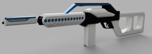Laser Tag Sci-Fi Blaster Design