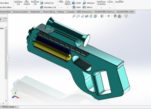 Laser Tag Sci-Fi Blaster Design