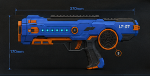 Laser Tag Sci-Fi Blaster Design
