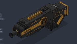 Laser Tag Sci-Fi Blaster Design